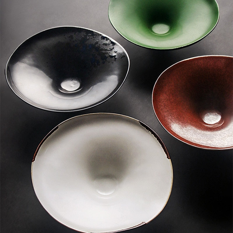 modern ceramic fruit bowls for living area apples orange avocado