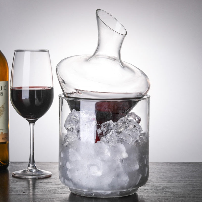 Diamond Ice Decanter